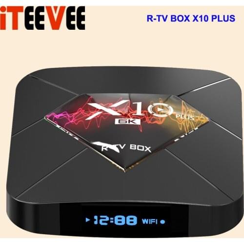 20PCS X10 Plus TV Box Android 9.0 4GB+32GB/64GB Allwinner Quad-Core WiFi 3D Set Top Box