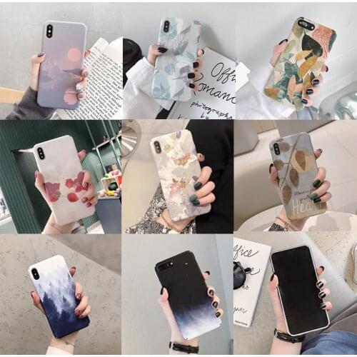 Hard Plastic Case for Oppo A52 A72 A92 PC Painted Case Oppo Reno 3 2 Z R17 R15 R9 R9S R11 R11S Plus F1 F3 Plus Cover Fundas Capa