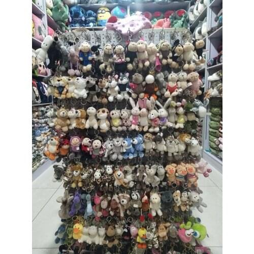 1PC Much Germany Jungle Brother Plush Keychains Toys Stuffed Lion Cat Rabbit Plush Animals Phone Key Chain Bag Pendant Dolls Toy