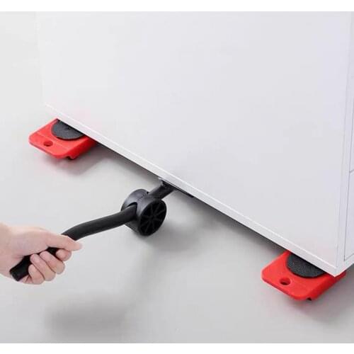 1pc Moves Furniture Mover Tool Transport Lifter Heavy Stuffs Moving Wheeled Roller Remover Hand Tools Dropship