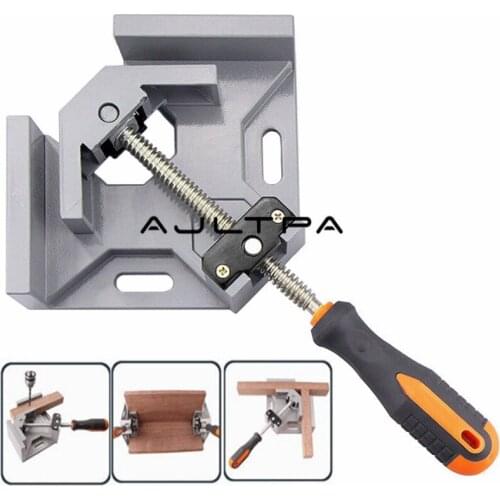 10Pcs 90 Dgree Right Angle Carbide Vice Clamps Woodworking Clip Photo Frame Gussets Tools H4357