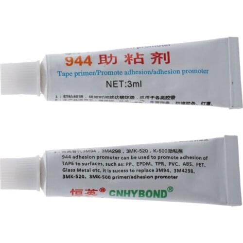 10Pc 944 Tape Adhesion Promoter Car Mirror Stick Glue Primer Vinyl Wrap Adhesive 649E