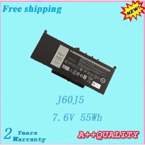 100% brand new notebook battery For Dell Latitude E7270 E7470 J60J5 Batteries free shipping