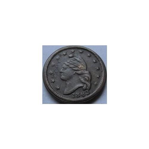 Civil war 1863 copy coins #6