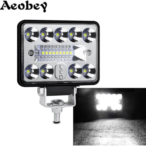 Aeobey 12V 54W Wrok Light Led Bar LED Lightbar LED 18SMD for Truck Tractor SUV 4x4 Car Led Headlights Lighting Spot Work Bar