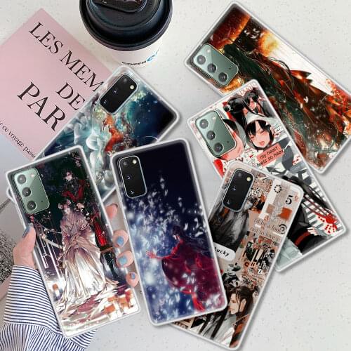 Chinese Style Tian Guan Ci Fu Case for Samsung Galaxy S10 S21 S20 FE S9 S8 Plus Phone Coque Note 20 Ultra 9 10 Lite Soft Bags
