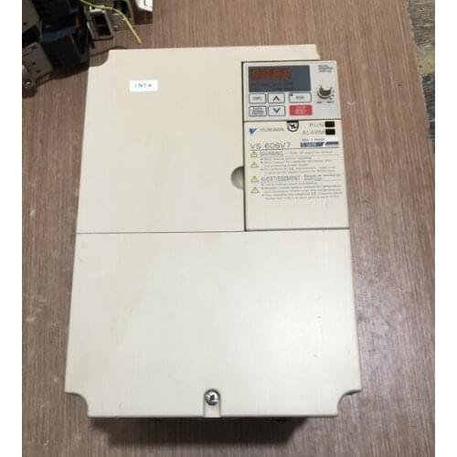 CIMR-V7AT45P5 5.5KW 380V inverter , used in good condition . 80% appearance new , good working , free shipping