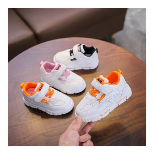 New childrens sports shoes childrens running shoes small white shoes girls boys wild non-slip childrens shoes