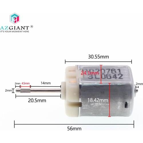 Car door trunk steer lock motor FC280 DC 12V for johnson Motor 1020761 3L0642 for MG3 MG3SW