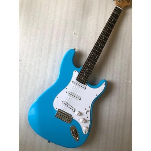 Electric guitar St / Blue Electric Guitar / high quality / guitar in China / free delivery