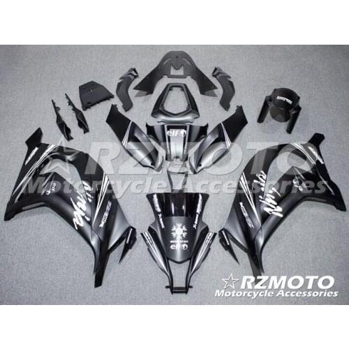 Injection New ABS Motorcycle Fairings kit Fit for Kawasaki ZX-10R 2011 2012 2013 2014 2015 10R 11 12 13 14 15 Cool black matte