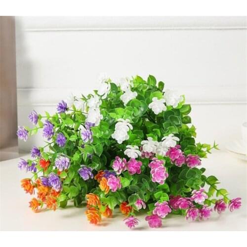 Artificial Plastic Grass Plants Green Grass Plastic Plant Decorative Flowers Garden Home Decoration Simulation Grass Fake Plant