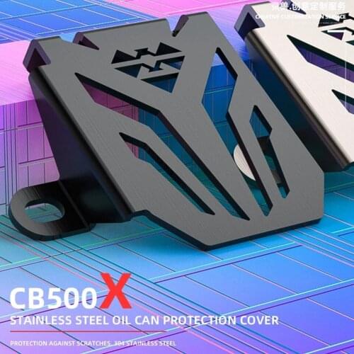 Spirit Beast Motorcycle oil bottle cover Refitting Accessories rear brake oil cup Protective cover For Honda CB500X
