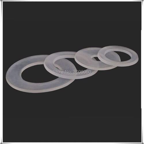 M5*7.5mm*1mm Soft Transparent Plastic Nylon Insulation Flat Washer 1000pcs/lot