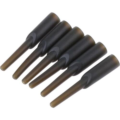 30pcs 35mm Length Carp Fishing Safe Zone Run Rig Rubber Chod Buffer Beads Holder Covert Pesca Tackle Fishing Tools