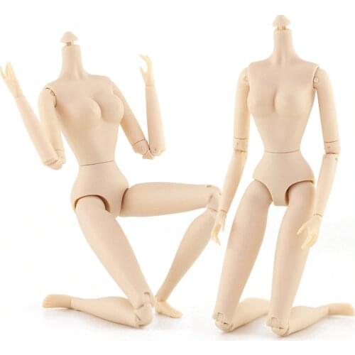 28cm heigh Ball Joints Naked Body for 30cm Doll 28 Joints Moveable Female Body Girl Toys for Children new arrival