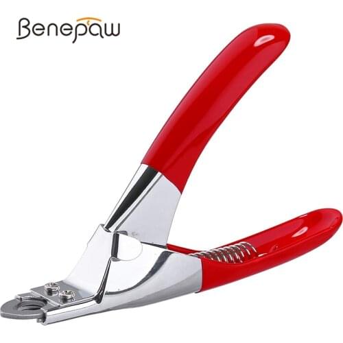 Benepaw Professional Dog Nail Clippers Stainless Steel Pet Nail Trimmer Claw Cutter Grooming Tool For Small Medium Dogs Cats