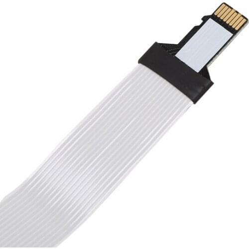 TF Male To MicroSD Female Card Reader Extension Adapter Cable For Phone GPS TV X7JC