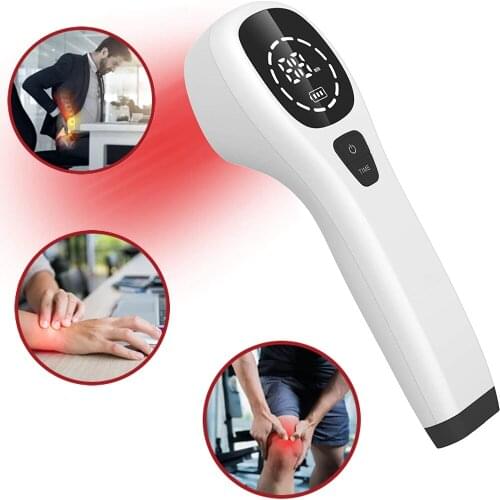 Pain Relief Treatment Device Back and Joint Pain Reliever Machine Periarthritis Shoulder Pain Phototherapy Cold Laser Therapy