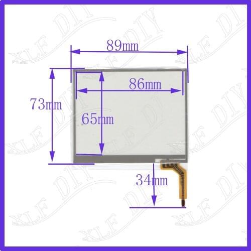 ZhiYuSun AL 2767 3.8inch 4 line Resistance screen 89*73mm For CarDVD touch screen panel this is compatible for collector