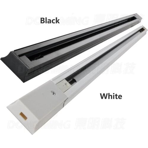 1m Aluminium fixture track rail for Led track lighting spotlight, Free shipping