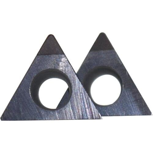 2PCS TPGH110304 CBN CNC lathe turning boring insert for machining high hardness carbide turning inserts