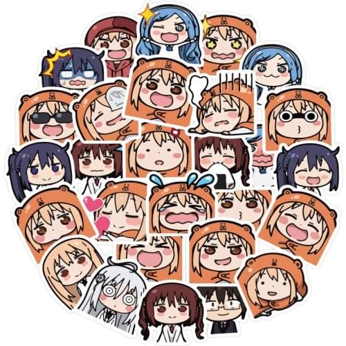 40PCS Anime Cartoon Cute Girl Stickers Stuff for Water Bottles Stikers Suitable for Photo Luggage Laptop Skateboard Kid Stickers