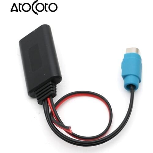 Car Bluetooth Module Aux Cable Adapter for Alpine AI-NET KCE-236B KCE-237B interface Radio CD Stereo Wireless Audio Input
