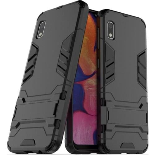 For Samsung Galaxy A10e Case Shockproof Robot Armor Hybrid Rubber Silicone Cover Slim Hard Back Phone Case For Galaxy A10e Cover