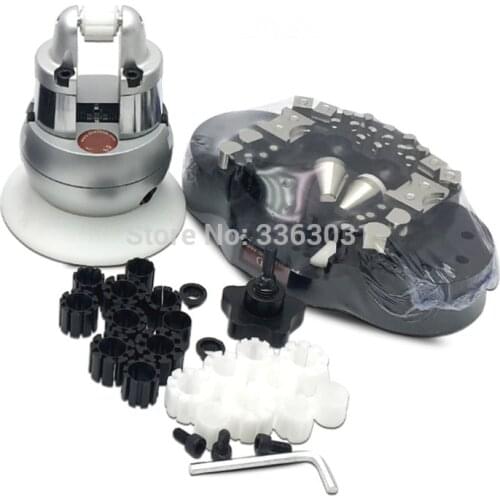 Engraving Block Ball Vise Setting Jewelry Ball Vise Engraving with Attachment and Rubber Base