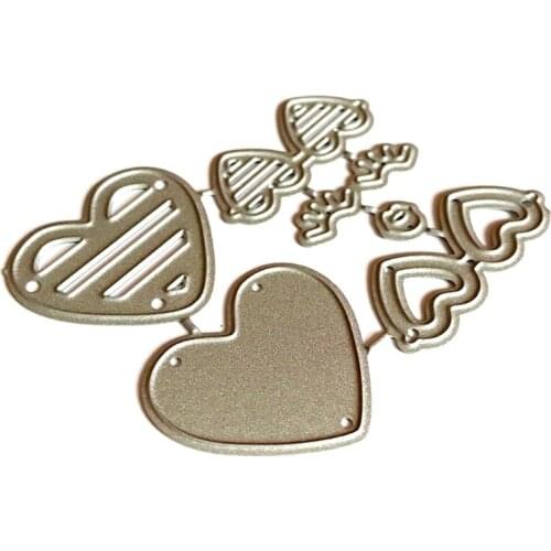 69HC Love Eye Lashes Carbon Steel Cutting Dies DIY Scrapbooking Photo Album Embossing Paper Cards Making Stencil Decorative