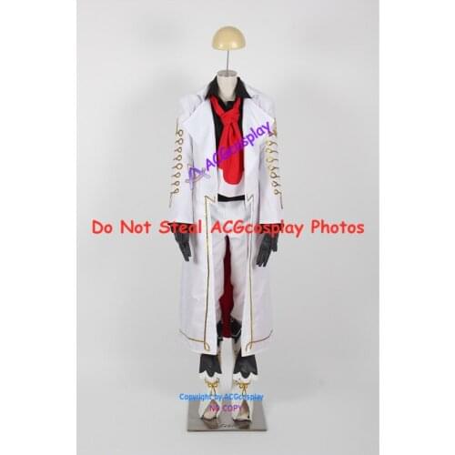 Bravely Default Cosplay Victor S. Court Cosplay Costume include boots covers ACGcosplay costume