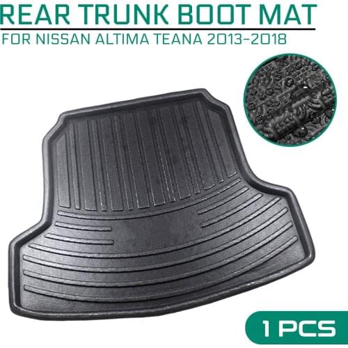 For Nissan Altima Teana 2013 2014 2015 2016 2017 2018 Car Floor Mat Carpet Rear Trunk Anti-mud Cover