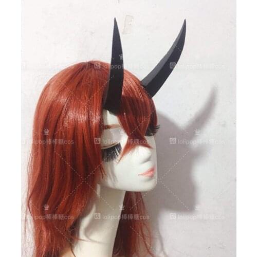 New Anime Tensei shitara Slime Datta Ken Benimaru Shuna Shion Souei Cosplay Headwear Horn hairpins 1 pair Cosplay gifts