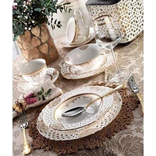 Aryıldız 30032 Royel Queen Govent Garden 84 Pieces 12 Man Dinner Set