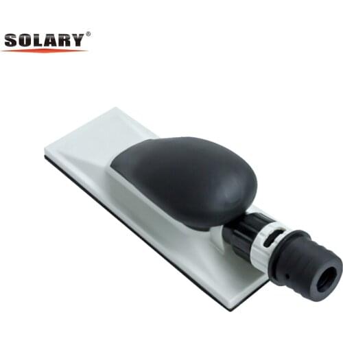 Sanding Pad 1pc Block Hand Dust Extraction Grinding Sandpaper Holder Hook Loop Drywall Vacuum Polish Tools Car Repair Tools