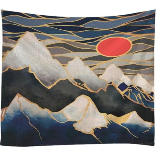 Creative 3D Printing Landscape Painting Tapestry Wall Hanging Bed Spread Beach Towel Table Cloth Yoga Mat 250CM*180CM Large Size