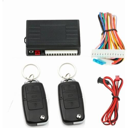 12V Universal Car Alarm System Auto Door Remote Central Control Lock Door Window Turning light Keyless Entry System Central Kit