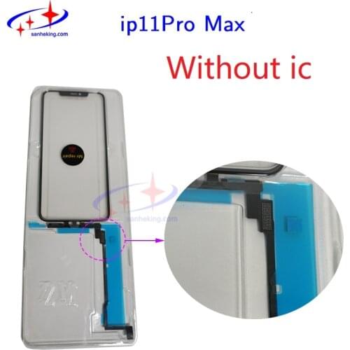 All ios Pass) long flex digitizer with oca installed for iphone11promax no need soldering touch panel