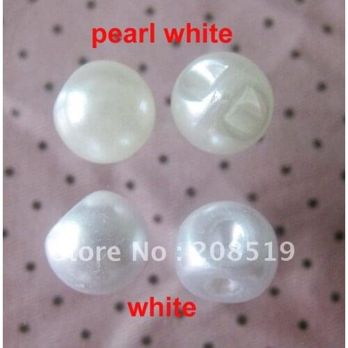 NB0168 pearl shape clothes buttons 300pcs 10mm white and ivory wedding dress button