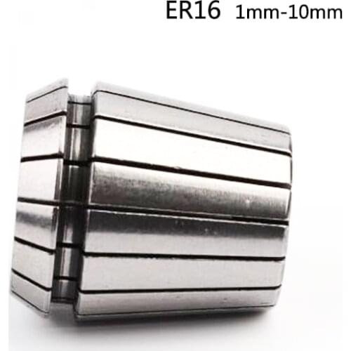 1PC ER16 High Precision 0.008 AA 1MM to 10MM Spring collet clamping tool drill chuck arbors for CNC drilling lathe tool