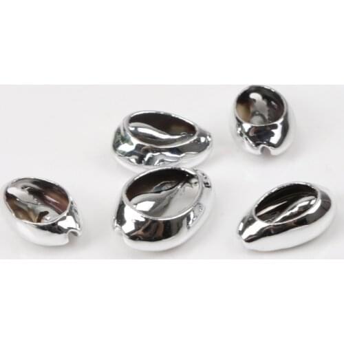 Natural Spiral Shell Charm Pendants Conch At Random Silver plated for jewelry making Diy 21-24mm 10pcs TRS0153