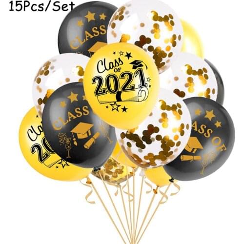 2021 Graduation Party Decorations Balloons Banners Photo Props Class of 2021 Congrats Grad Door Porch Hanging Flags Sign Decors