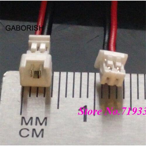40pcs=20pair Micro Min JST SH 1.25mm 2 Pin Male & Female Connector with Wire