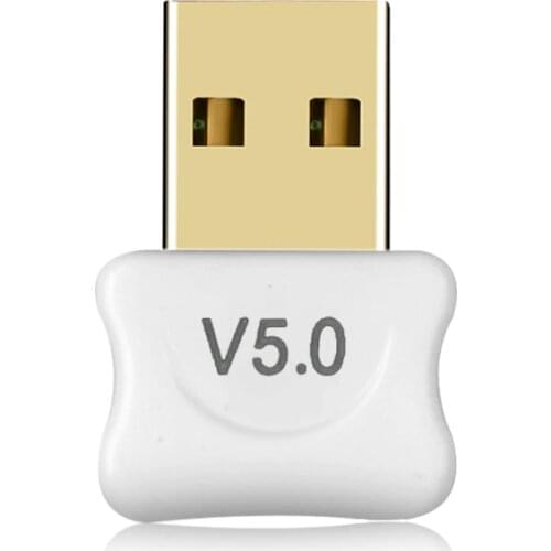 Kebidumei USB Bluetooth V5.0 Adapter Dongle For PS4 Computer PC Mouse Aux Audio Bluetooth 5.0 For Speaker Music Receiver