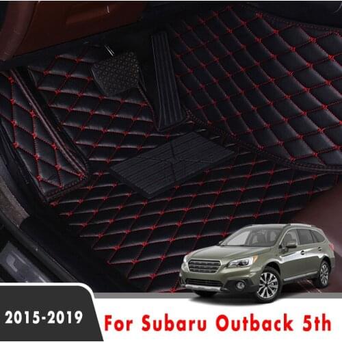 Car Floor Mats Interior Accessories Styling Covers Carpets For Subaru Outback 5th 2019 2018 2017 2016 2015 Auto Decoration Rugs