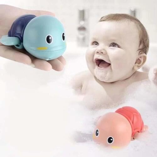 HobbyLane Bath Toys Bathtub Floating Little Turtle Playing In Water Kids Educational Toys For Early Learning Baby