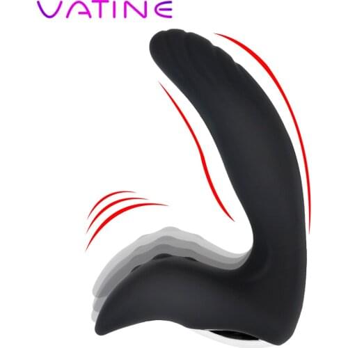 VATINE Prostate Massager Butt Plug Sex Toys for Men Silicone Powerful Motors 10 Speeds Anal Vibrator Men Anal Plug Vibrator