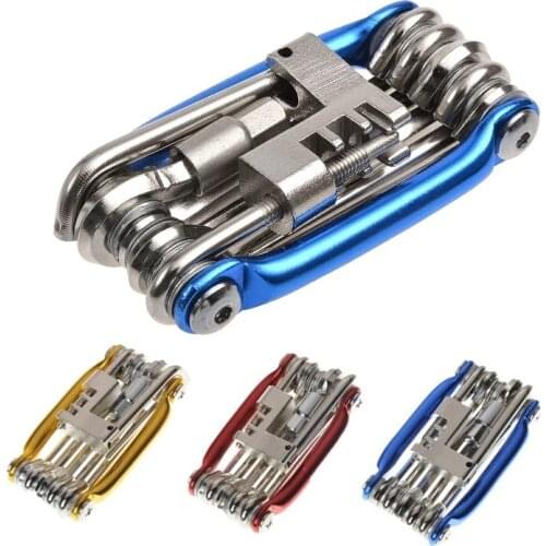 Bicycle Bike Tools Repairing Set Bike Chain Cutter Tool Kit Cycling Wrench Screwdriver Tool Mtb Mountain Bike Parts Repair Tool