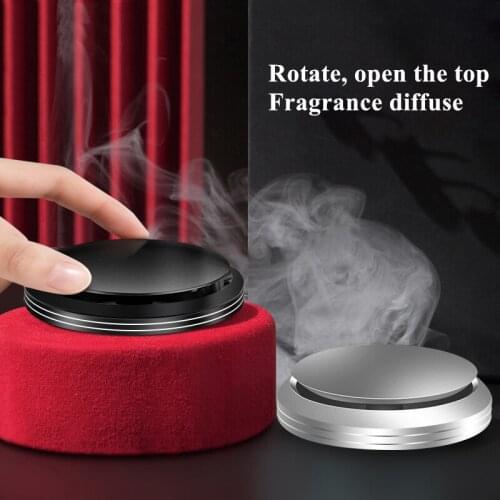 Car Air Freshener Perfume Fragrance Auto Aroma Diffuser Aromatherapy Solid Dashboard Perfume Holder Car Accessories Interior